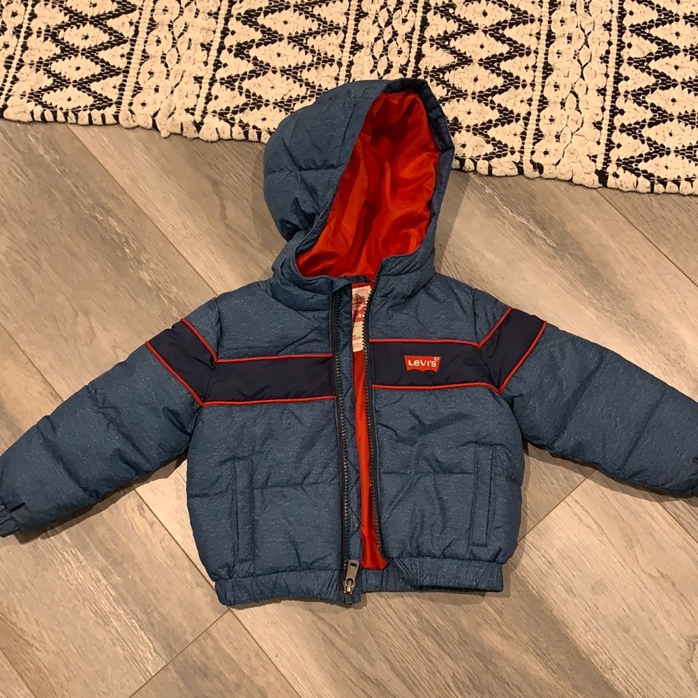 Toddler Levi’s puffer jacket 18m
